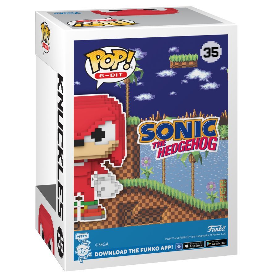 Sonic the Hedgehog – Knuckles 8-Bit (Pop! Vinyl)