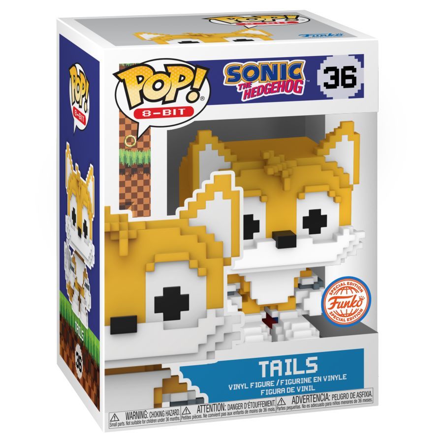 Sonic the Hedgehog – Tails 8-Bit (Pop! Vinyl)