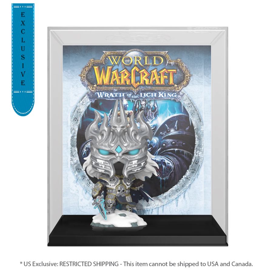 World Of Warcraft: Wrath Of The Lich King - The Lich King Glow Pop! Game Cover (Pop! Vinyl)