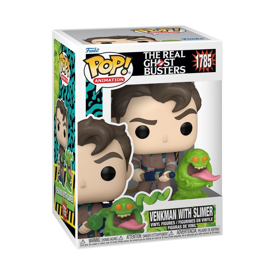 The Real Ghostbusters (TV’86) – Venkman w/Slimer (Pop! Vinyl)