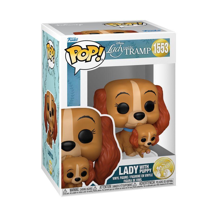 Lady & The Tramp: 70th Anniversary – Lady with Puppy (Pop! Vinyl)