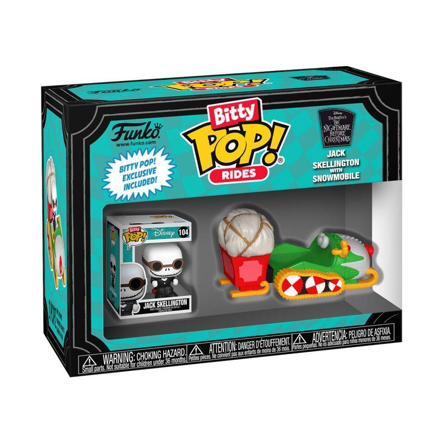The Nightmare Before Christmas – Jack with Snowmobile (Bitty Pop! Ride)