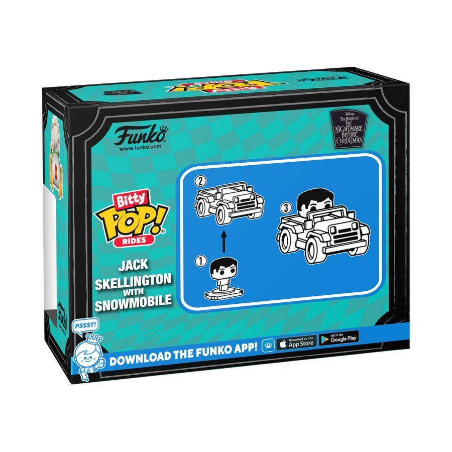 The Nightmare Before Christmas – Jack with Snowmobile (Bitty Pop! Ride)