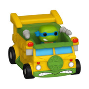 Teenage Mutant Ninja Turtles – Leonardo with Teenage Mutant Ninja Turtles Van (Bitty Pop! Ride)
