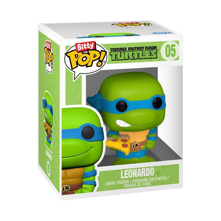 Teenage Mutant Ninja Turtles – Leonardo with Teenage Mutant Ninja Turtles Van (Bitty Pop! Ride)