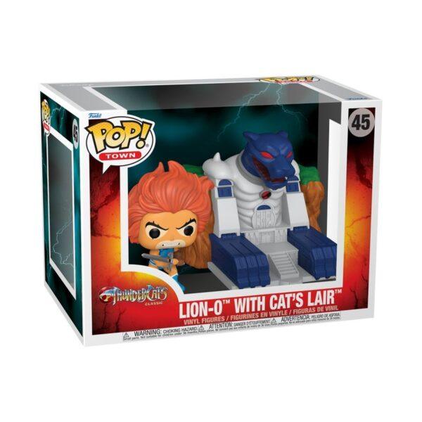 Thundercats - Lion-O With Cat's Lair Pop Town (Pop! Vinyl)