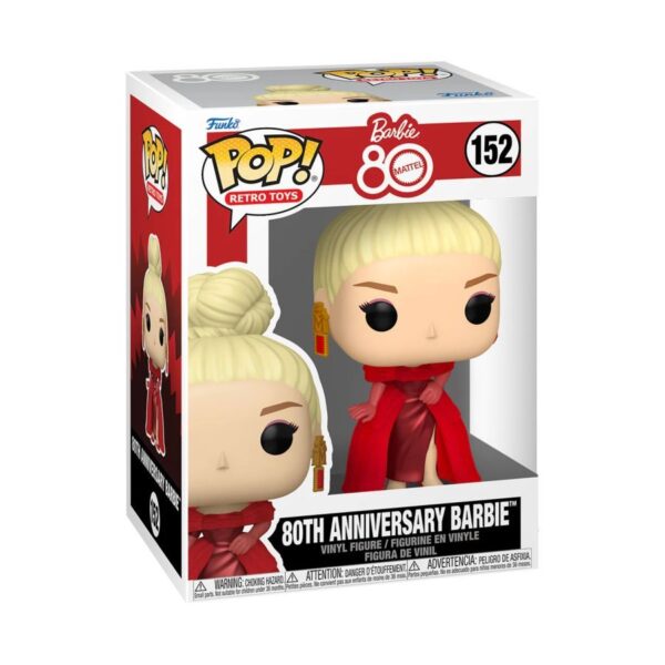 Retro Toys - Barbie 80th Anniversary (Pop! Vinyl)
