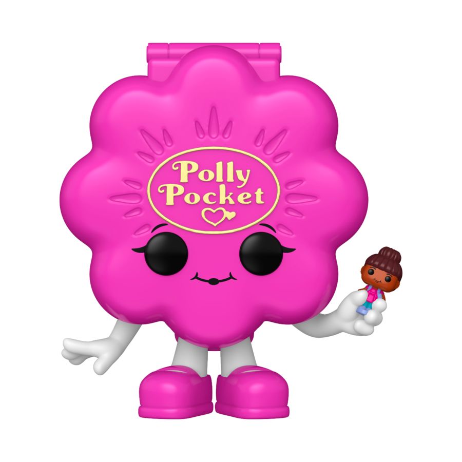 Retro Toys: Polly Pocket - Flower Shell Pink (Pop! Vinyl)
