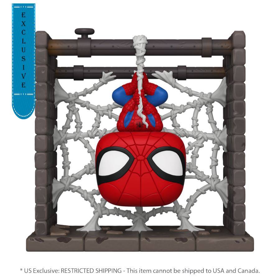 Marvel Comics - Spider-Man In Webs Deluxe (Pop! Vinyl)