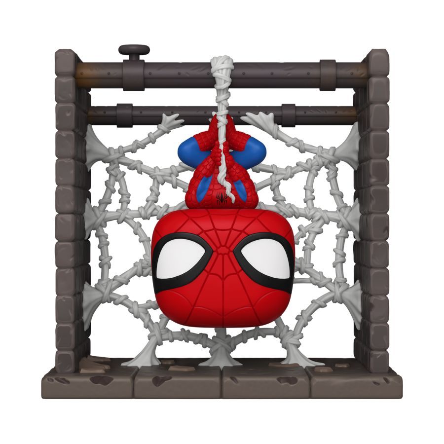 Marvel Comics - Spider-Man In Webs Deluxe (Pop! Vinyl)