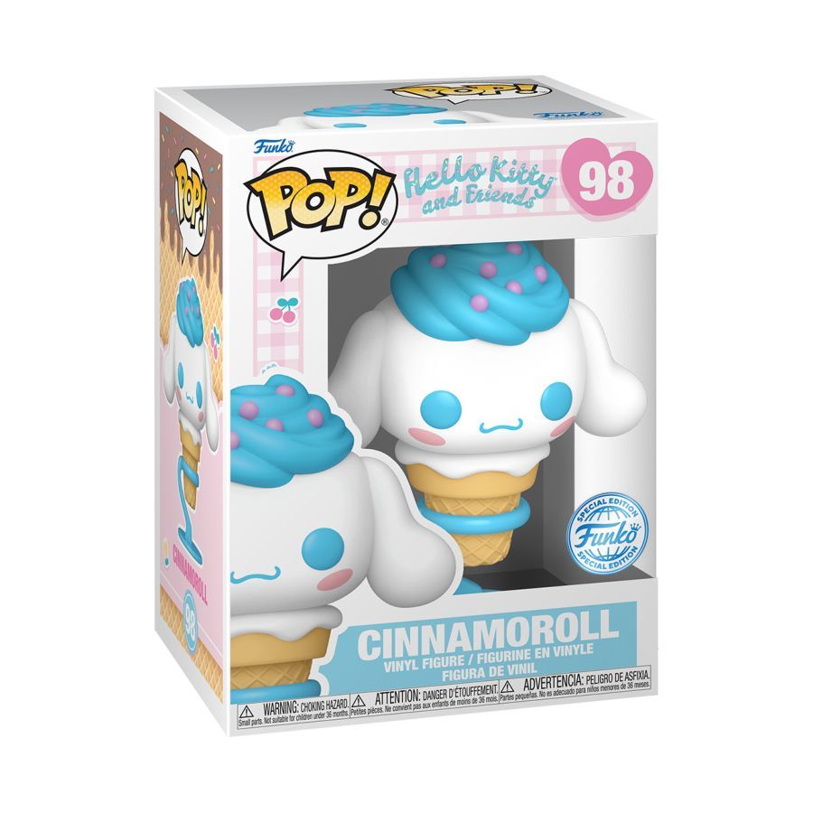Hello Kitty - Cinnamoroll As Ice Cream Cone (Pop! Vinyl)