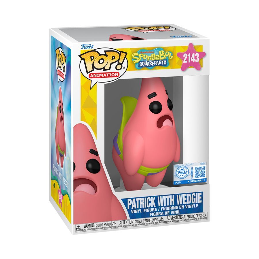 SpongeBob Squarepants – Patrick with Wedgie (Pop! Vinyl)