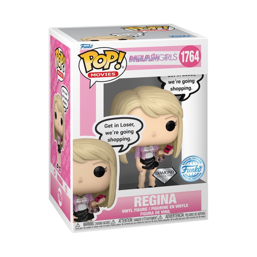 Mean Girls - Regina Speech Bubble Diamond Glitter (Pop! Vinyl)