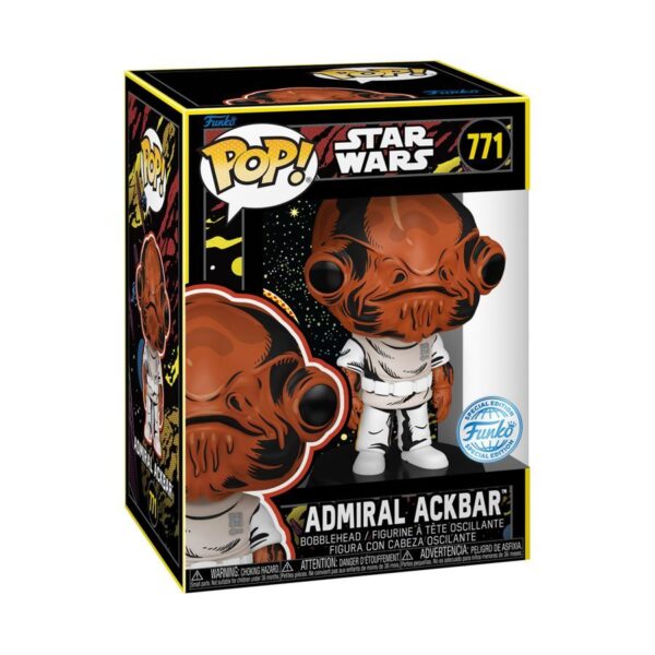 Star Wars - Admiral Ackbar Retro (Pop! Vinyl)