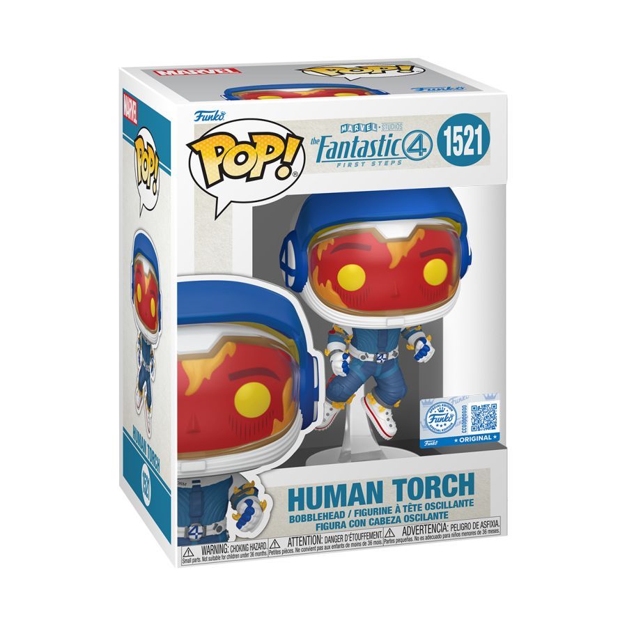 The Fantastic Four: First Steps – Human Torch in Space Suit (Pop! Vinyl)
