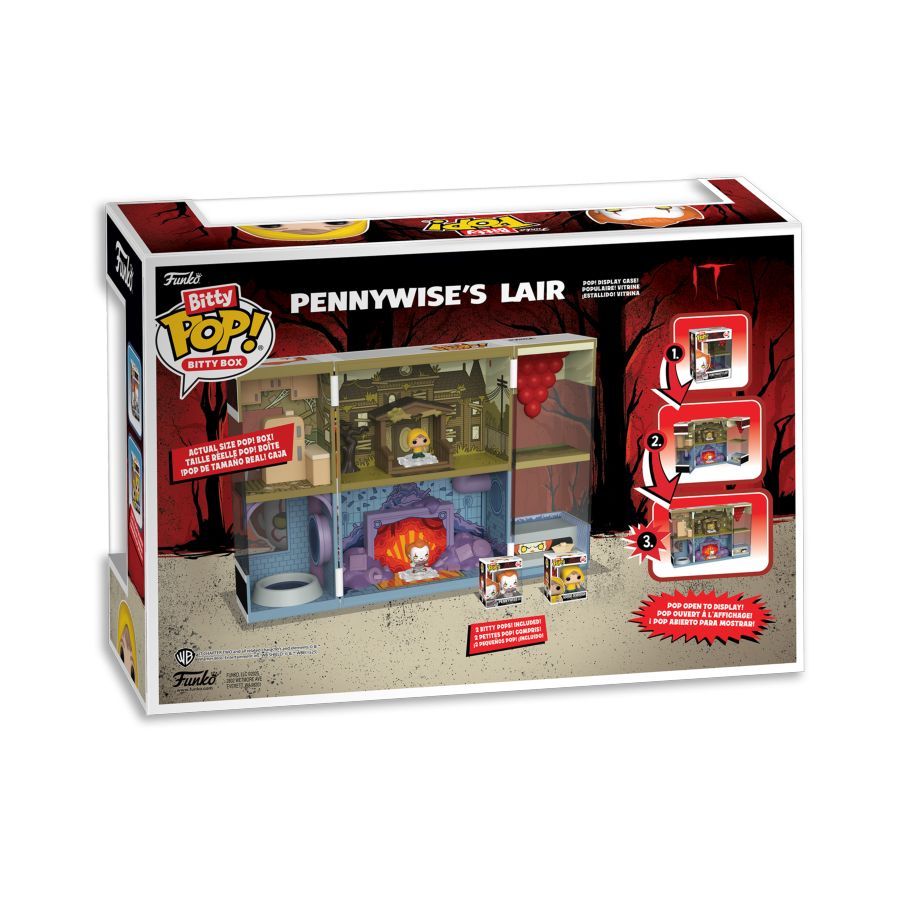 It (2017) – Funhouse Bitty Box Playset