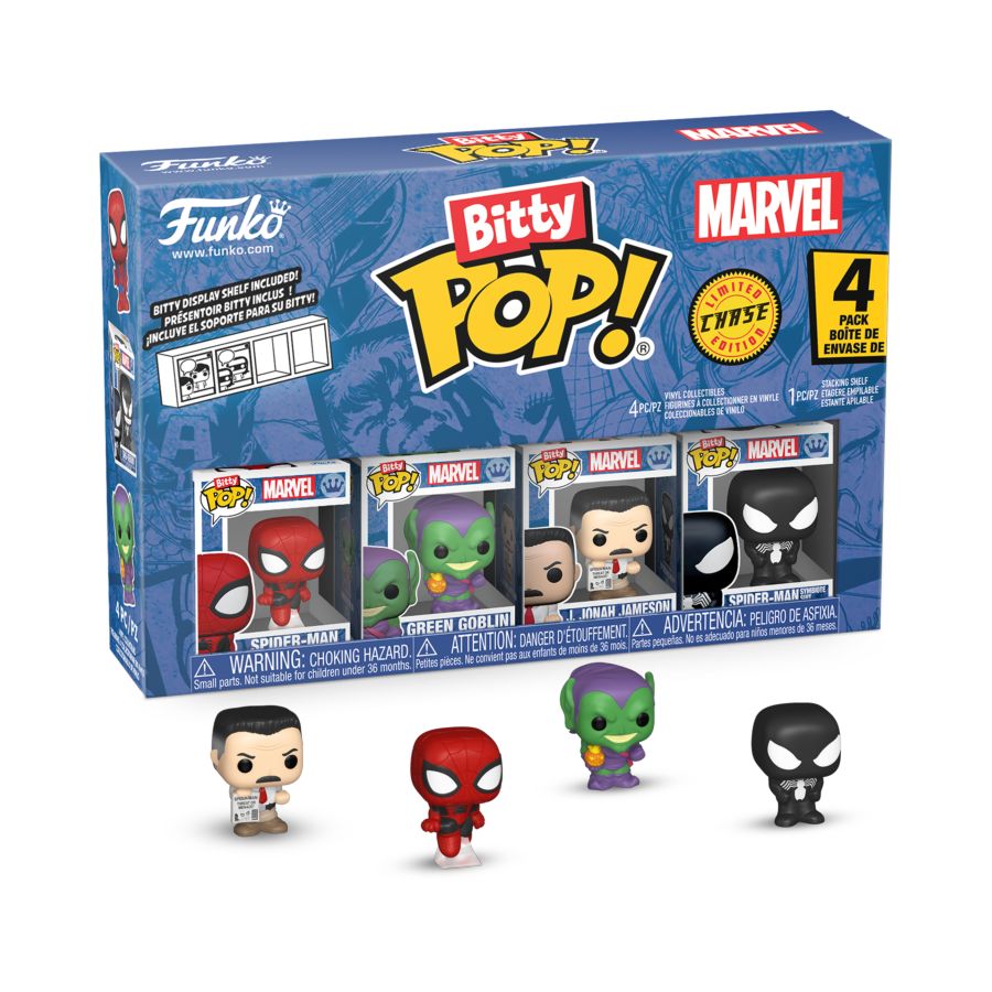 Spider-Man – Spider-Man (Bitty Pop! 4-Pack)