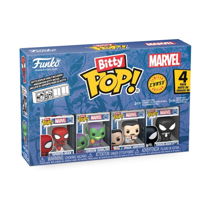 Spider-Man – Spider-Man (Bitty Pop! 4-Pack)