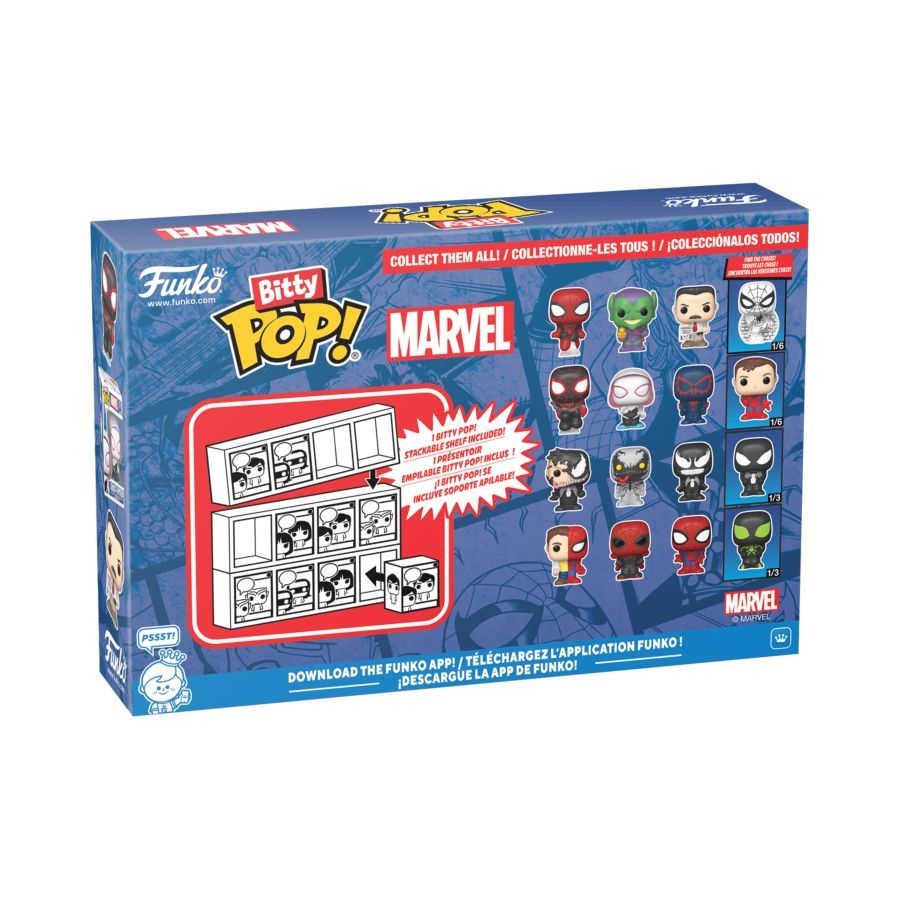 Spider-Man – Spider-Man (Bitty Pop! 4-Pack)