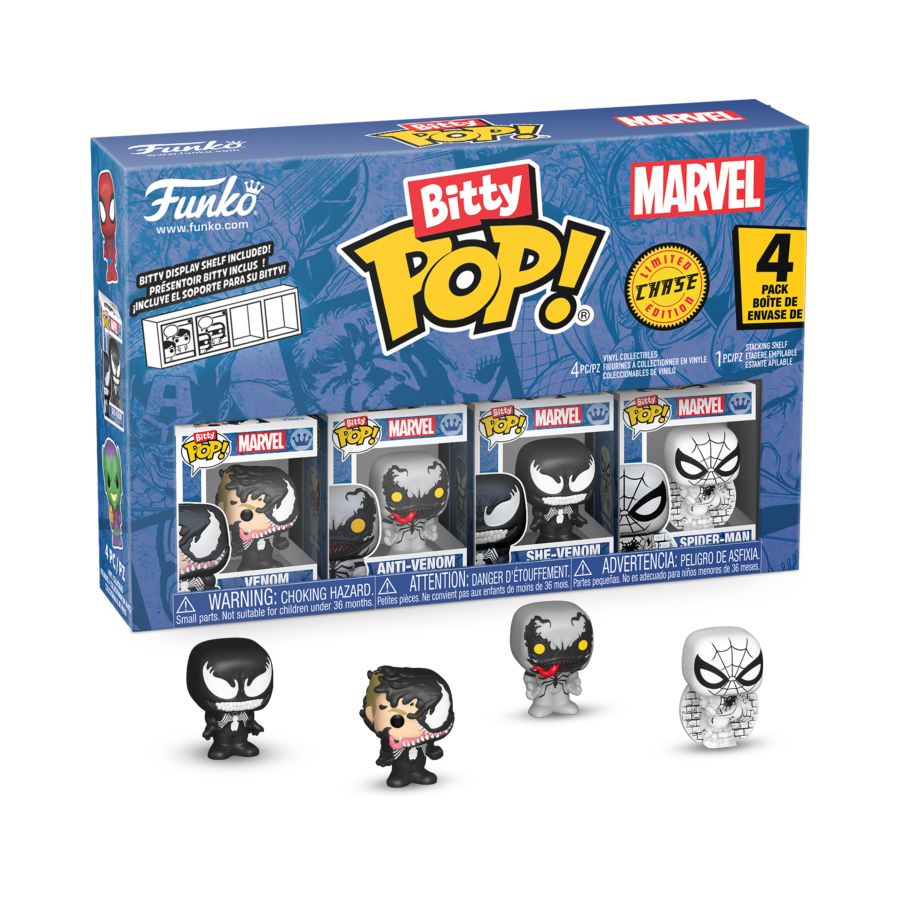 Spider-Man – Venom (Bitty Pop! 4-Pack)