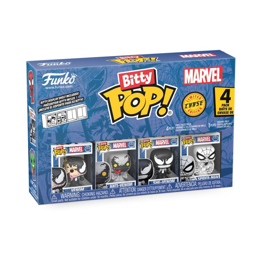 Spider-Man – Venom (Bitty Pop! 4-Pack)