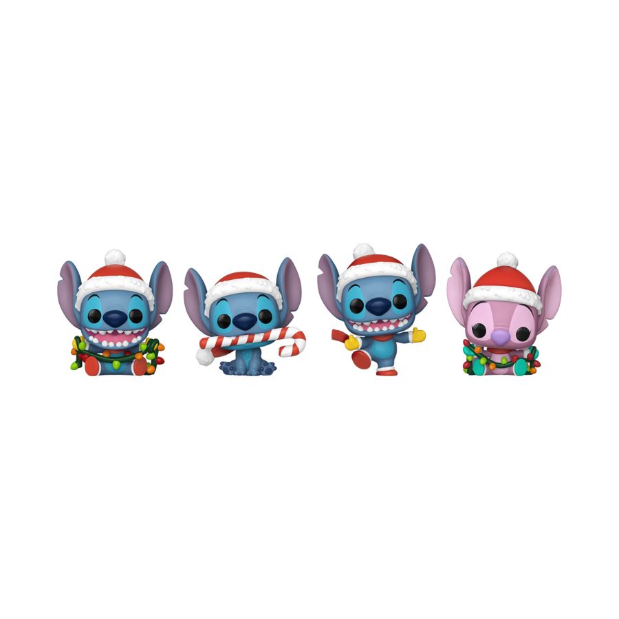 Lilo And Stitch - Holiday Tree Box Pocket 4-Pack (Pop! Vinyl)