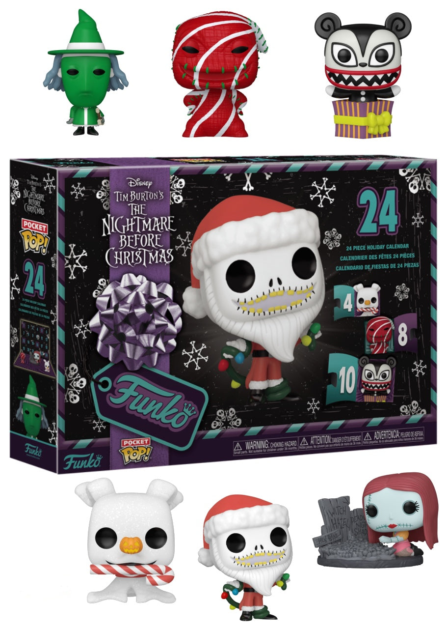 The Nightmare Before Christmas - 2025 Pocket Pop! Vinyl Advent Calendar