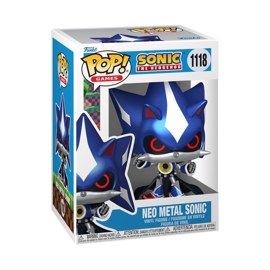 Sonic – Neo Metal Sonic Metallic (Pop! Vinyl)