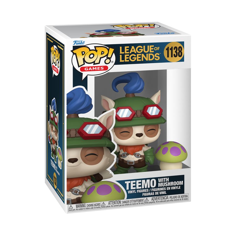 League Of Legends - Teemo With Mushroom (Pop! Vinyl)