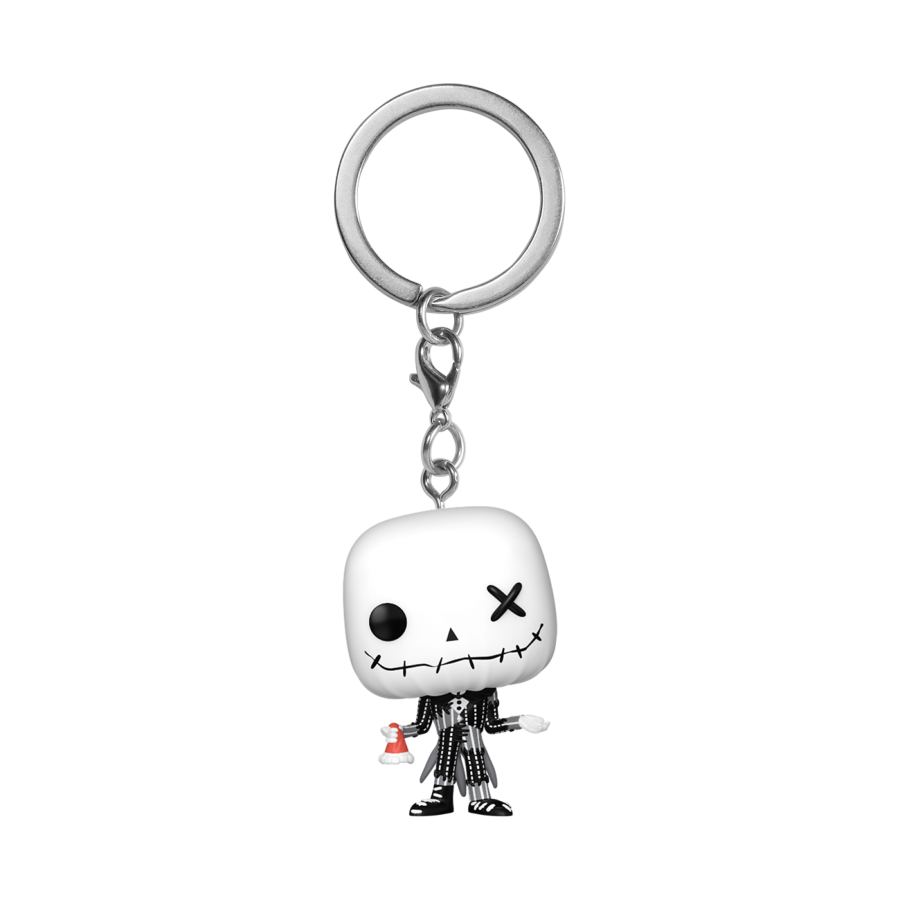 The Nightmare Before Christmas - Jack Patchwork Keychain (Pop! Vinyl)