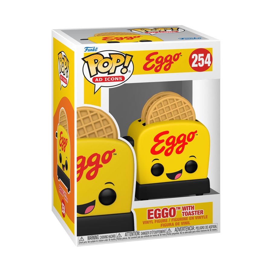 Ad Icons: Kelloggs - Eggo With Toaster (Pop! Vinyl)
