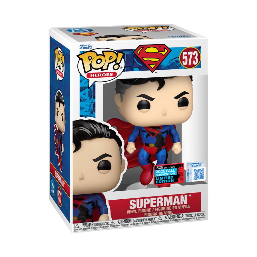 DC Comics - Superman Retro Comic Flying 2025 NYCC (Pop! Vinyl)