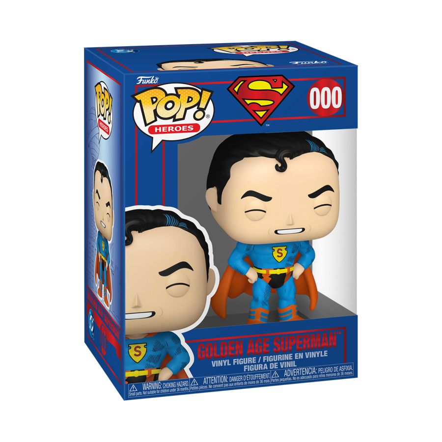 DC Comics: Shield Through The Ages - Golden Age Superman (Pop! Vinyl)