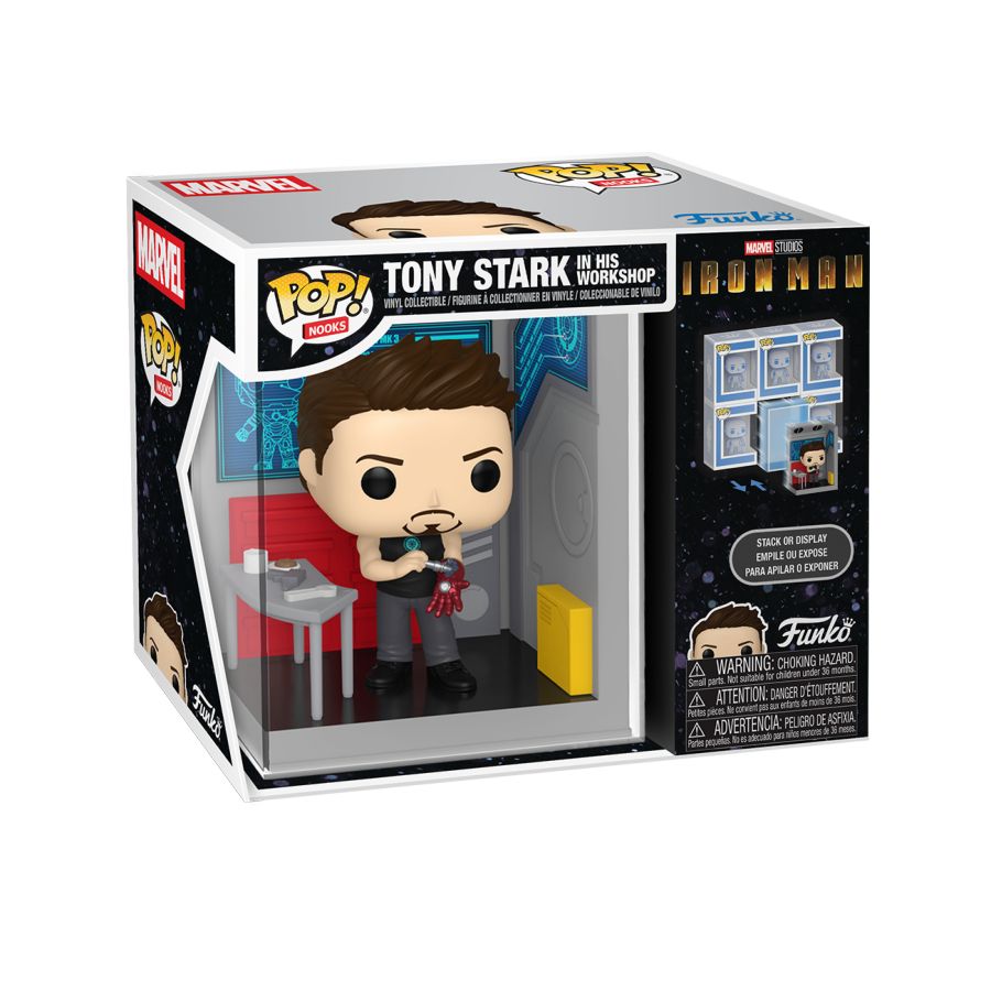 Iron Man (2008) - Tony Stark In Garage Pop! Nook (Pop! Vinyl)