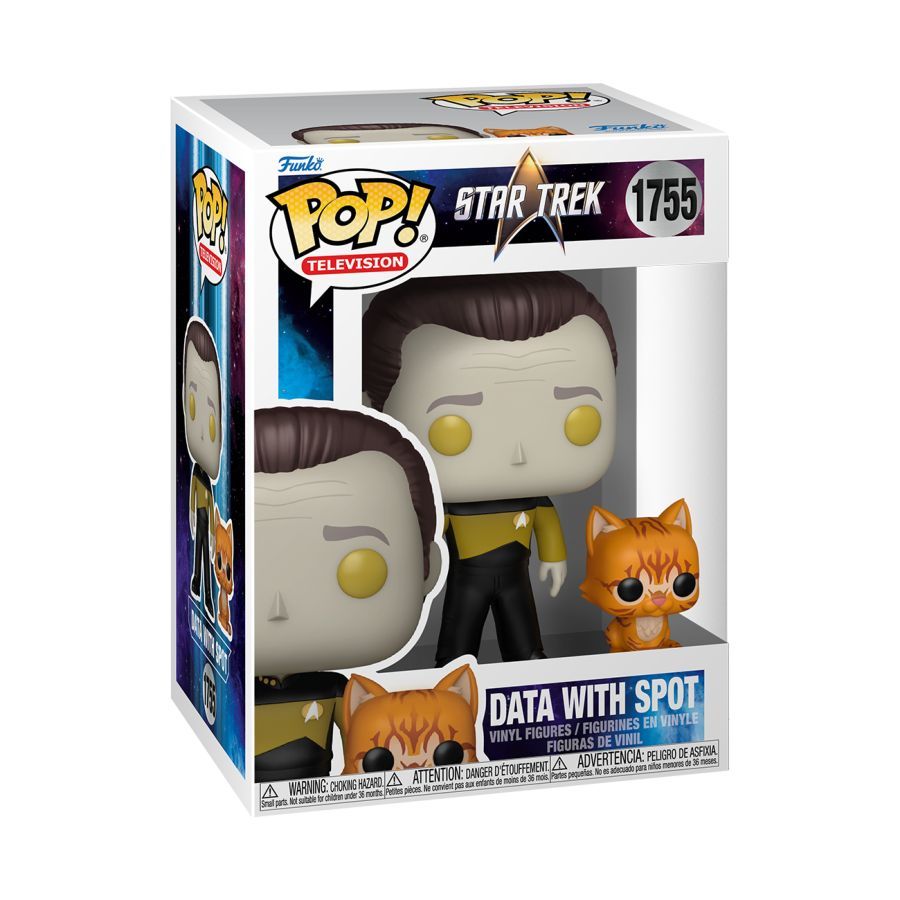 Star Trek: The Next Generation – Data & Spot (Pop! Vinyl)