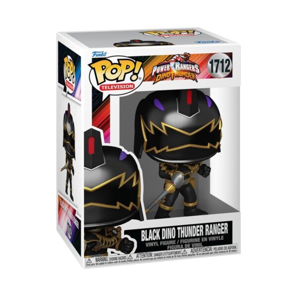 Power Rangers: Dino Fury - Black Dino Ranger (Pop! Vinyl)