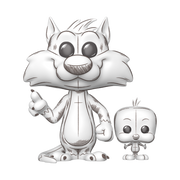 Looney Tunes: Sketched - Sylvester And Tweety (Pop! Vinyl)