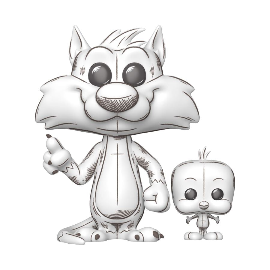 Looney Tunes: Sketched – Sylvester & Tweety (Pop! Vinyl)