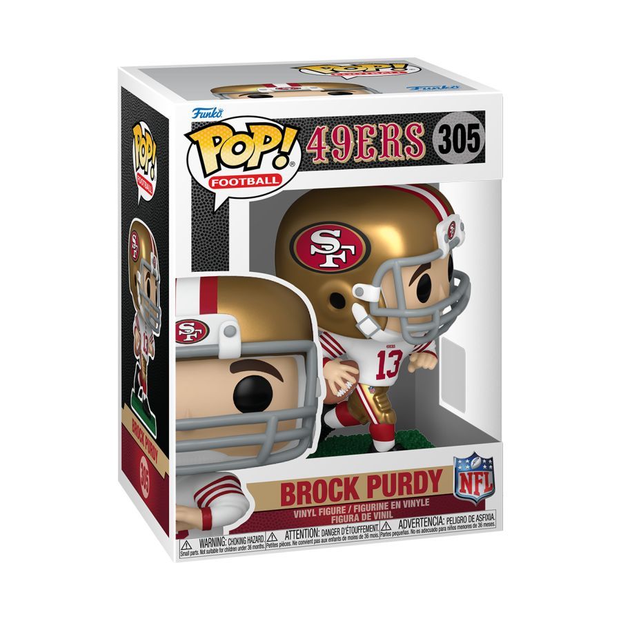 NFL: 49ers – Brock Purdy (Pop! Vinyl)