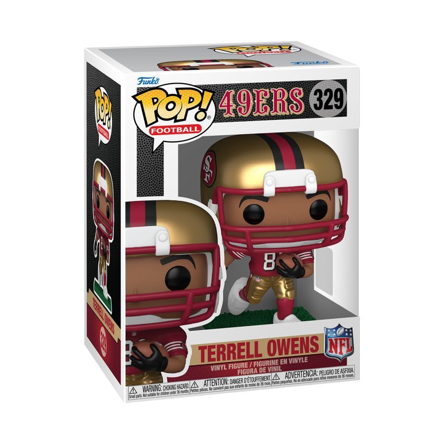 NFL: Legends – Terrell Owens 49ers (Pop! Vinyl)