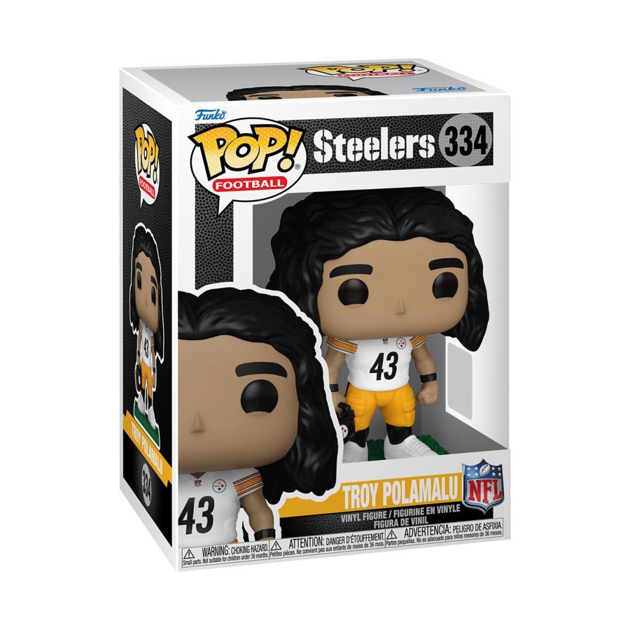 NFL: Legends – Troy Polamalu Steelers (Pop! Vinyl)