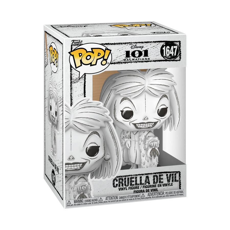 Disney: Sketched - Cruella De Vil (Pop! Vinyl)