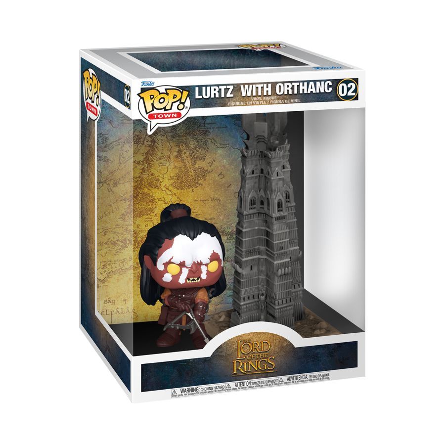 The Lord of the Rings – Lurtz with Orthanc (Pop! Town)