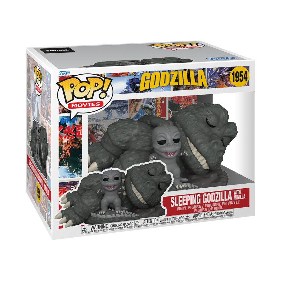 Godzilla - Sleeping Godzilla With Minilla 6" (Pop! Vinyl)