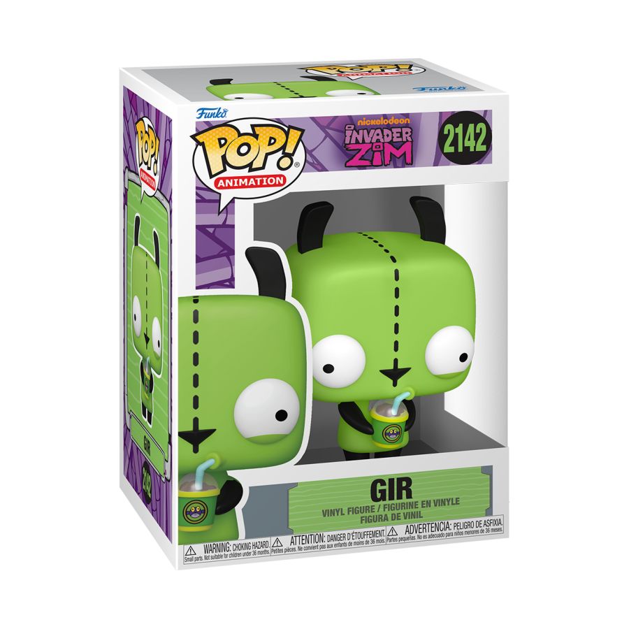 Invader Zim - GIR With Drink (Pop! Vinyl)