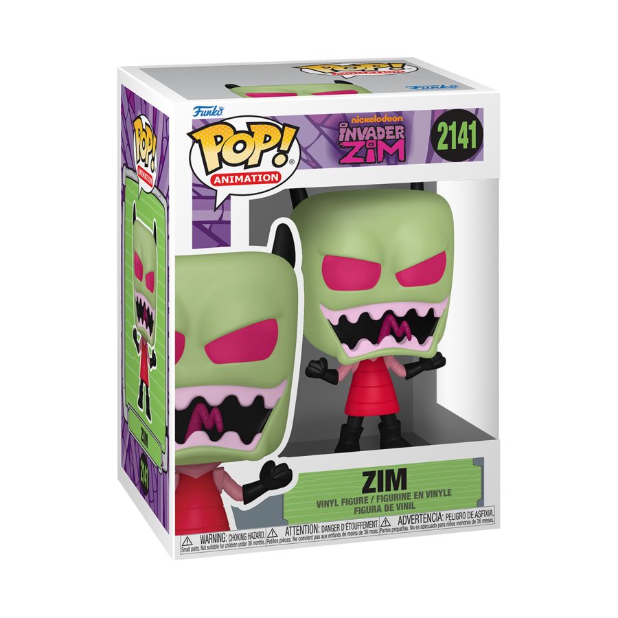 Invader Zim - Zim Yelling (Pop! Vinyl)