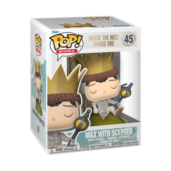 Where The Wild Things Are - Max With Scepter Premium (Pop! Vinyl)