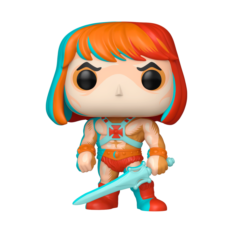 Masters Of The Universe - He-Man Retro Neon Deco (Pop! Vinyl)