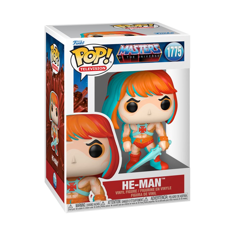 Masters Of The Universe - He-Man Retro Neon Deco (Pop! Vinyl)