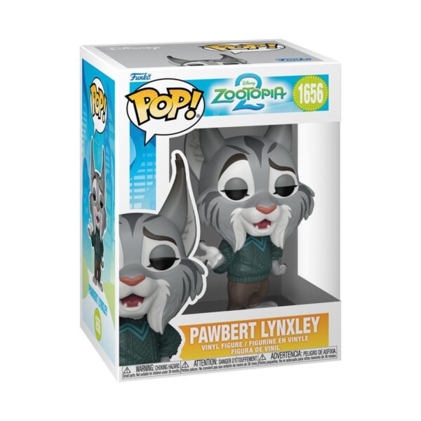 Zootopia 2 - Pawbert Lynxley (Pop! Vinyl)